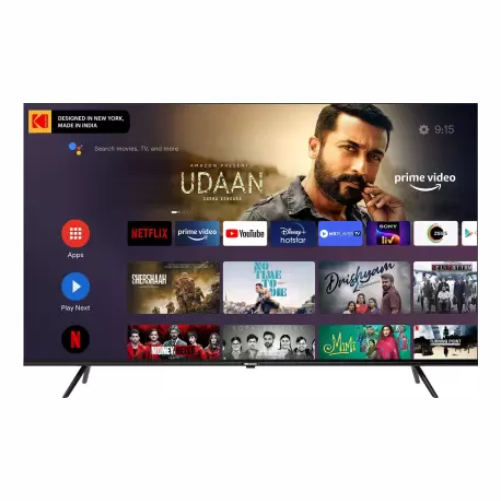 Kodak 108 cm (43 Inches) 4K Ultra HD Certified Android LED TV 43UHDX7XPRO