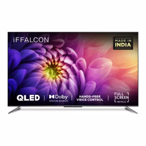 iFFALCON 139 cm (55 inches) 4K Ultra HD Certified Android Smart QLED TV