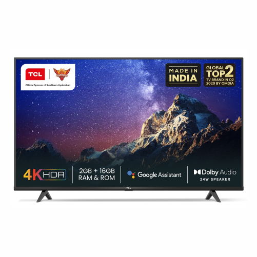 TCL 126 cm (50 inches) 4K Ultra HD Certified Android Smart LED TV