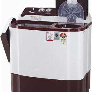 Semi Automatic Washing Machine, White