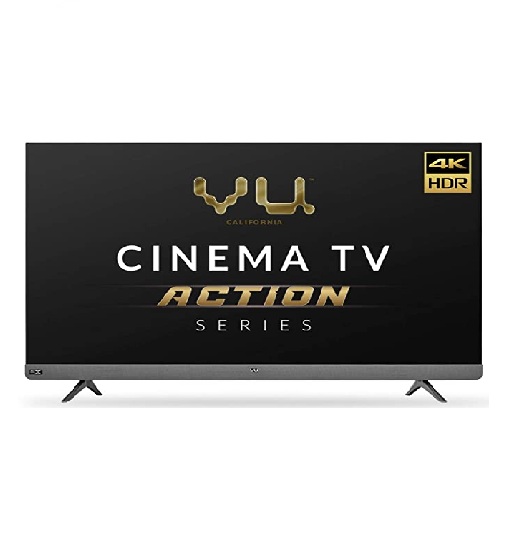 Vu 164cm (65inches) Cinema TV Action Series 4K Ultra HD LED Smart Android TV