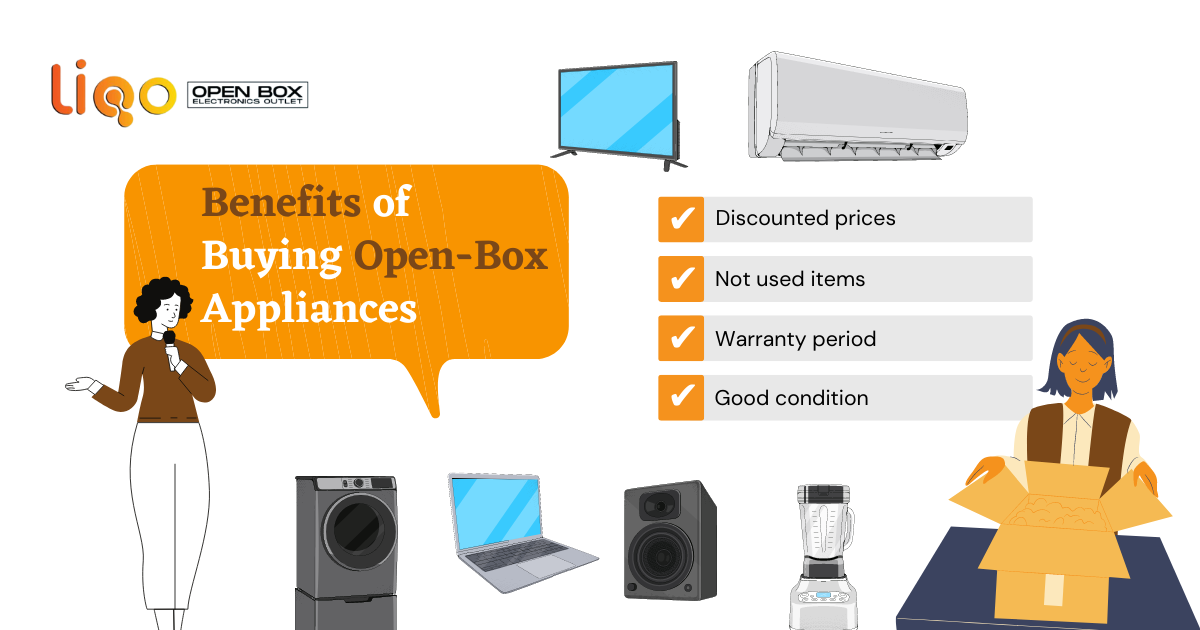 benefits of buying open box appliances at liqo warehouse